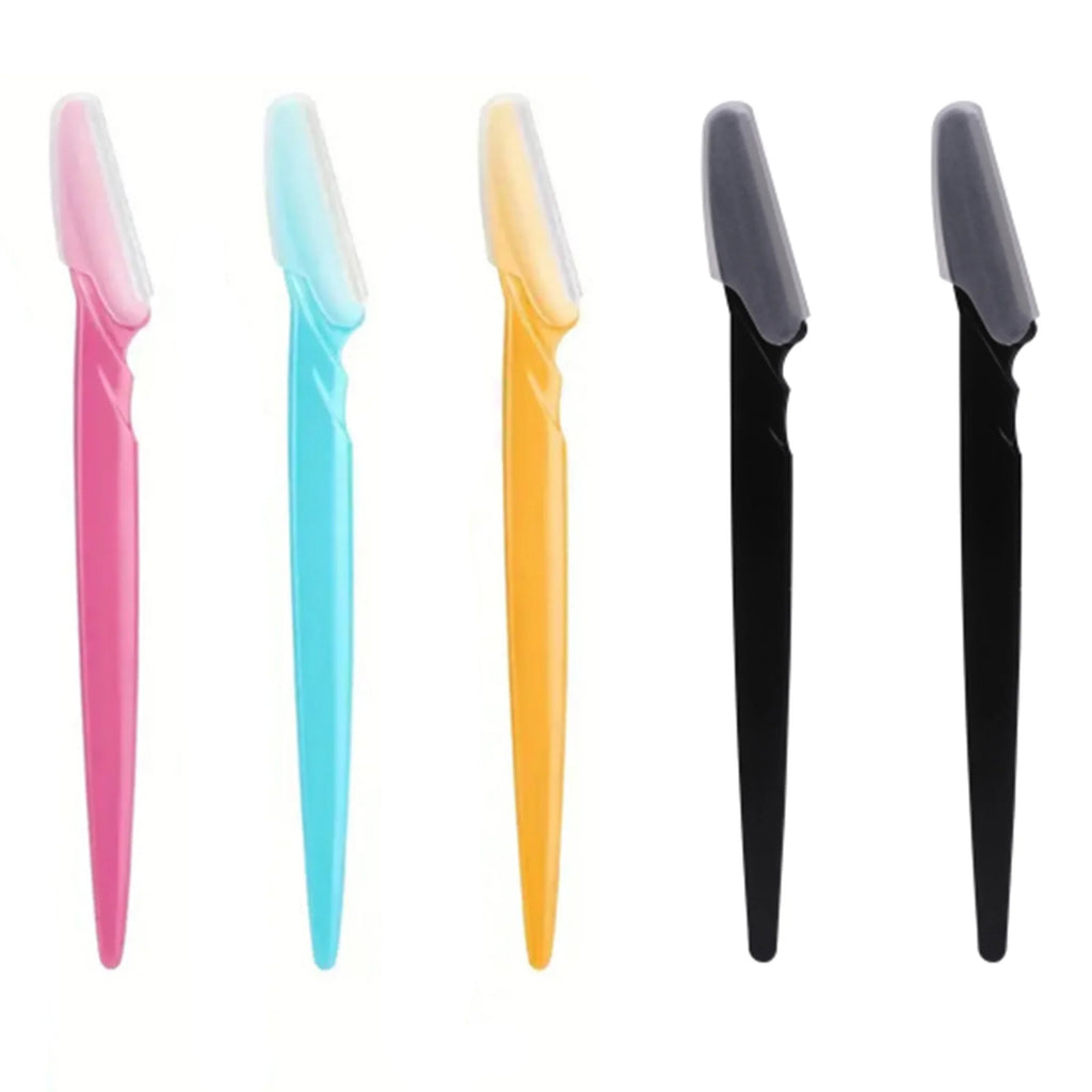 10/30/40Pcs Eyebrow Razor Facial Razor for Women Multipurpose Exfoliating Dermaplaning Tools with Precision Cover Safety Beauty